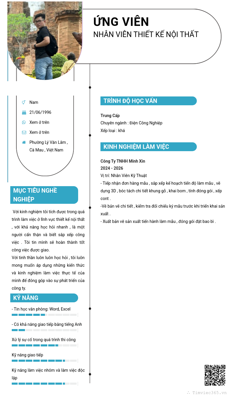 CV ứng viên