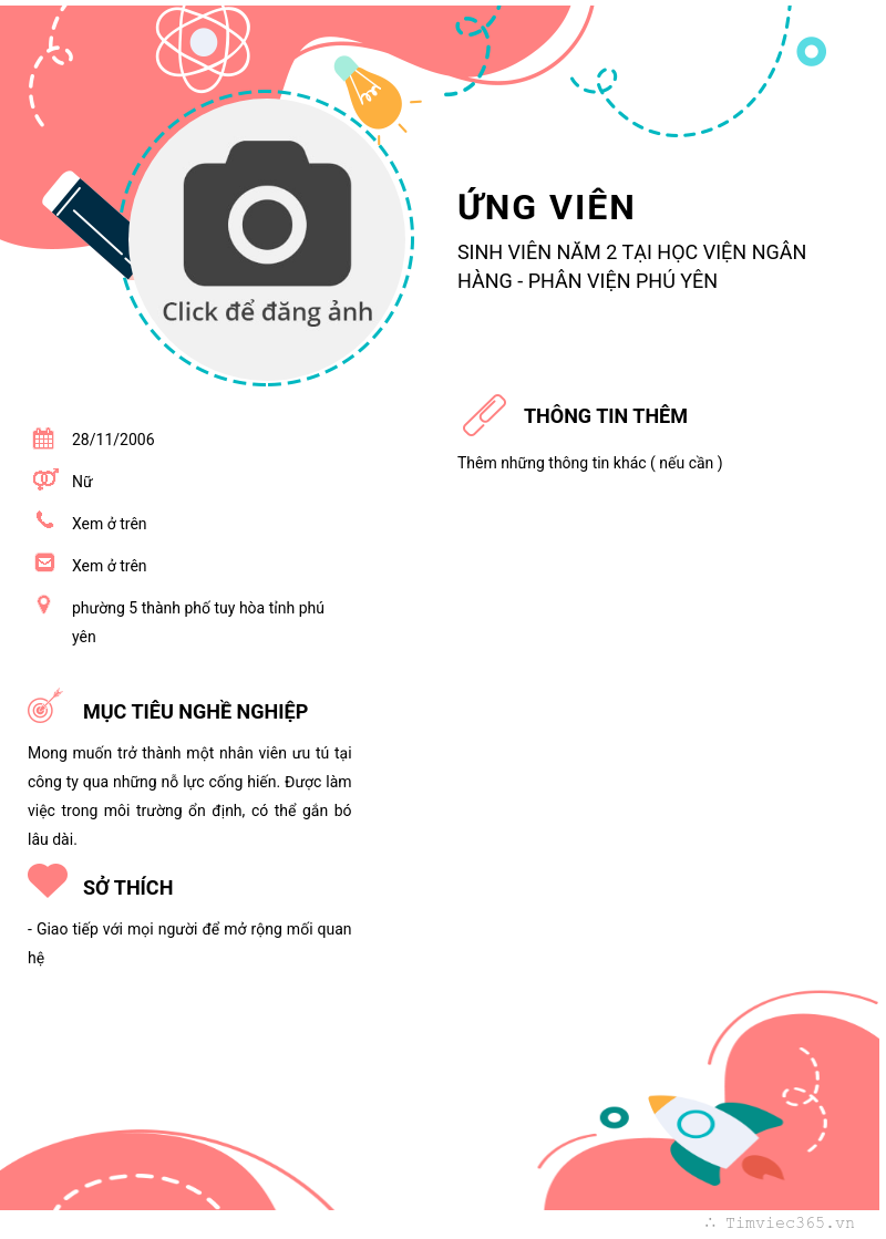 CV ứng viên