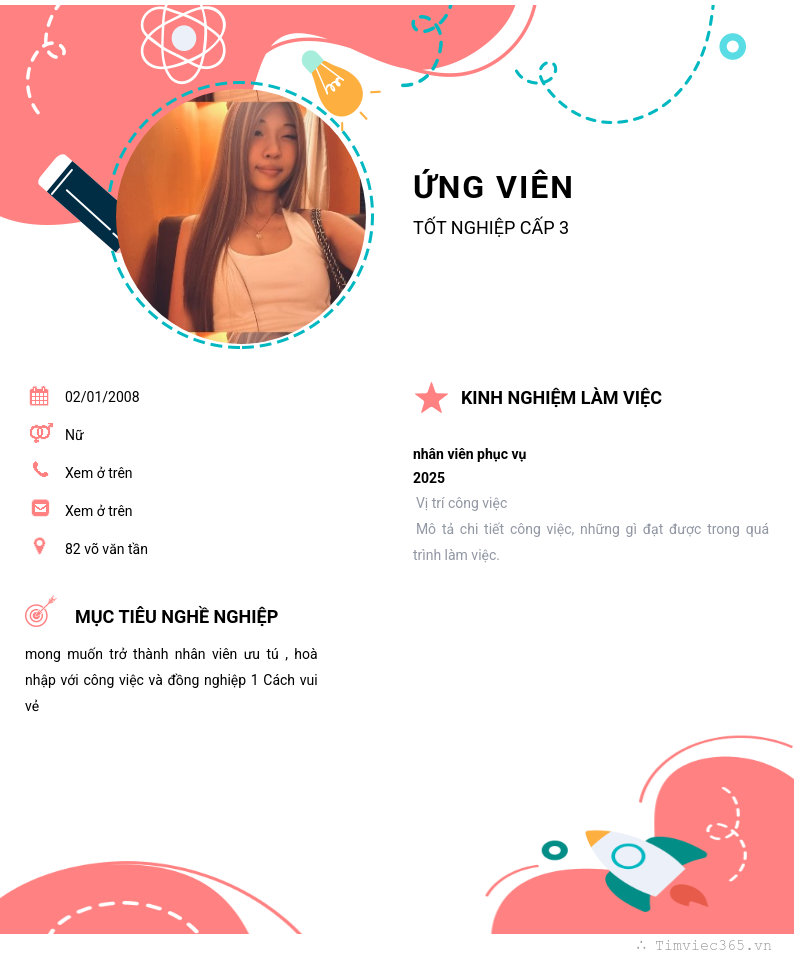 CV ứng viên