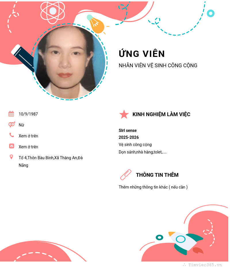 CV ứng viên