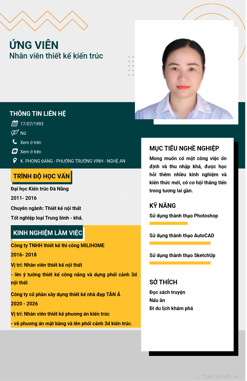 CV ứng viên