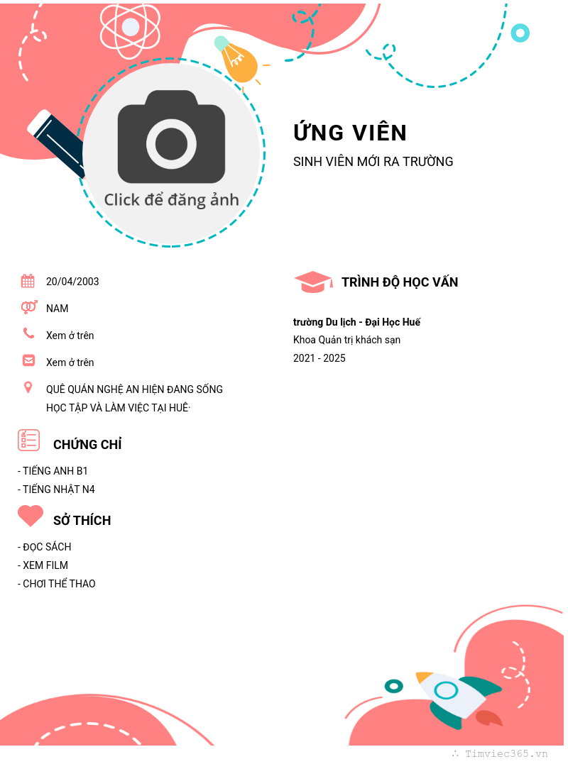 CV ứng viên