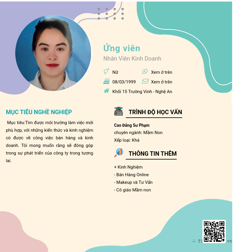 CV ứng viên