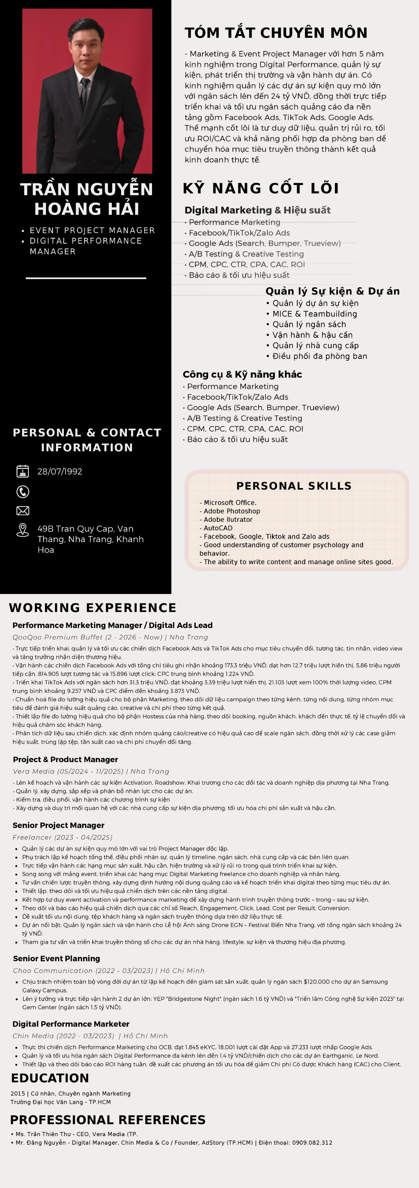 CV ứng viên