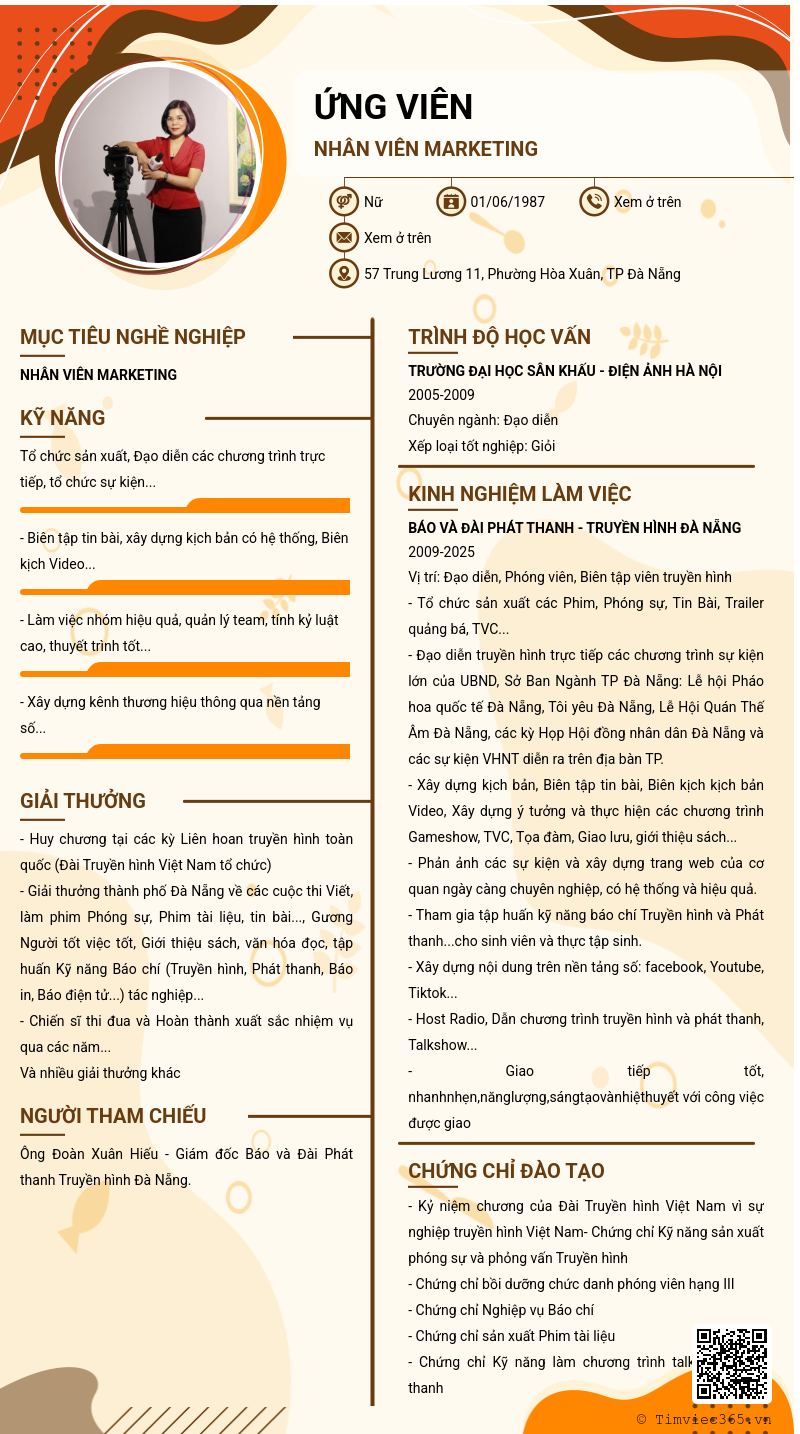 CV ứng viên
