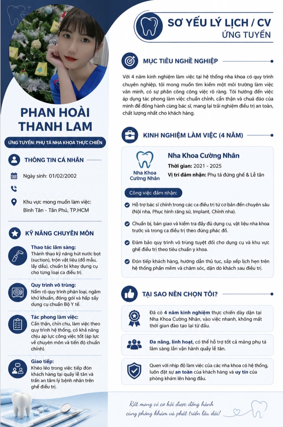 CV ứng viên