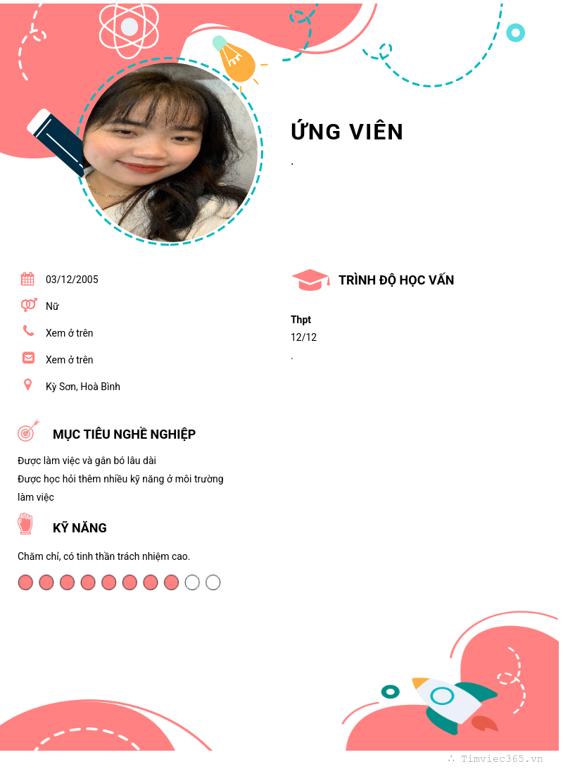 CV ứng viên
