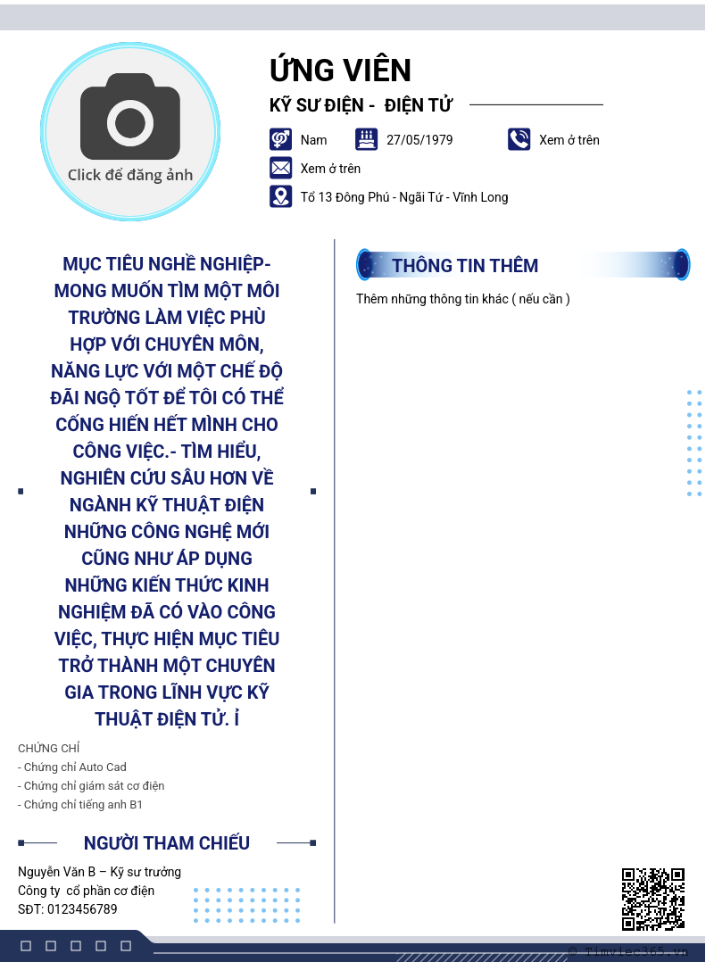 CV ứng viên