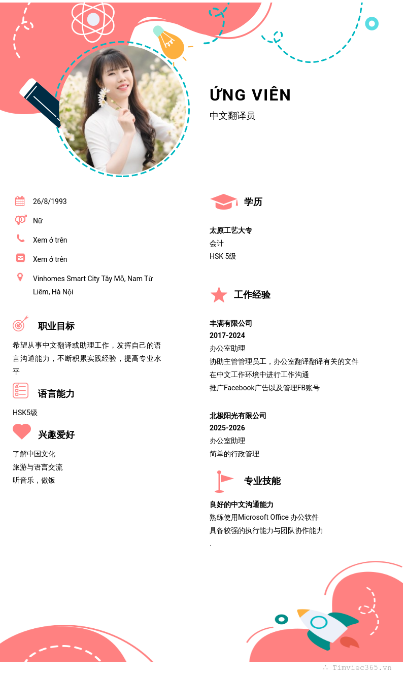 CV ứng viên
