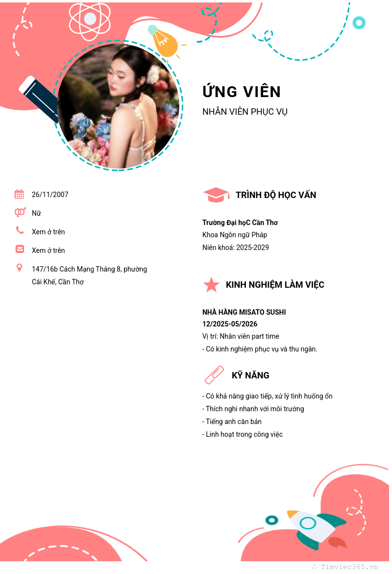 CV ứng viên
