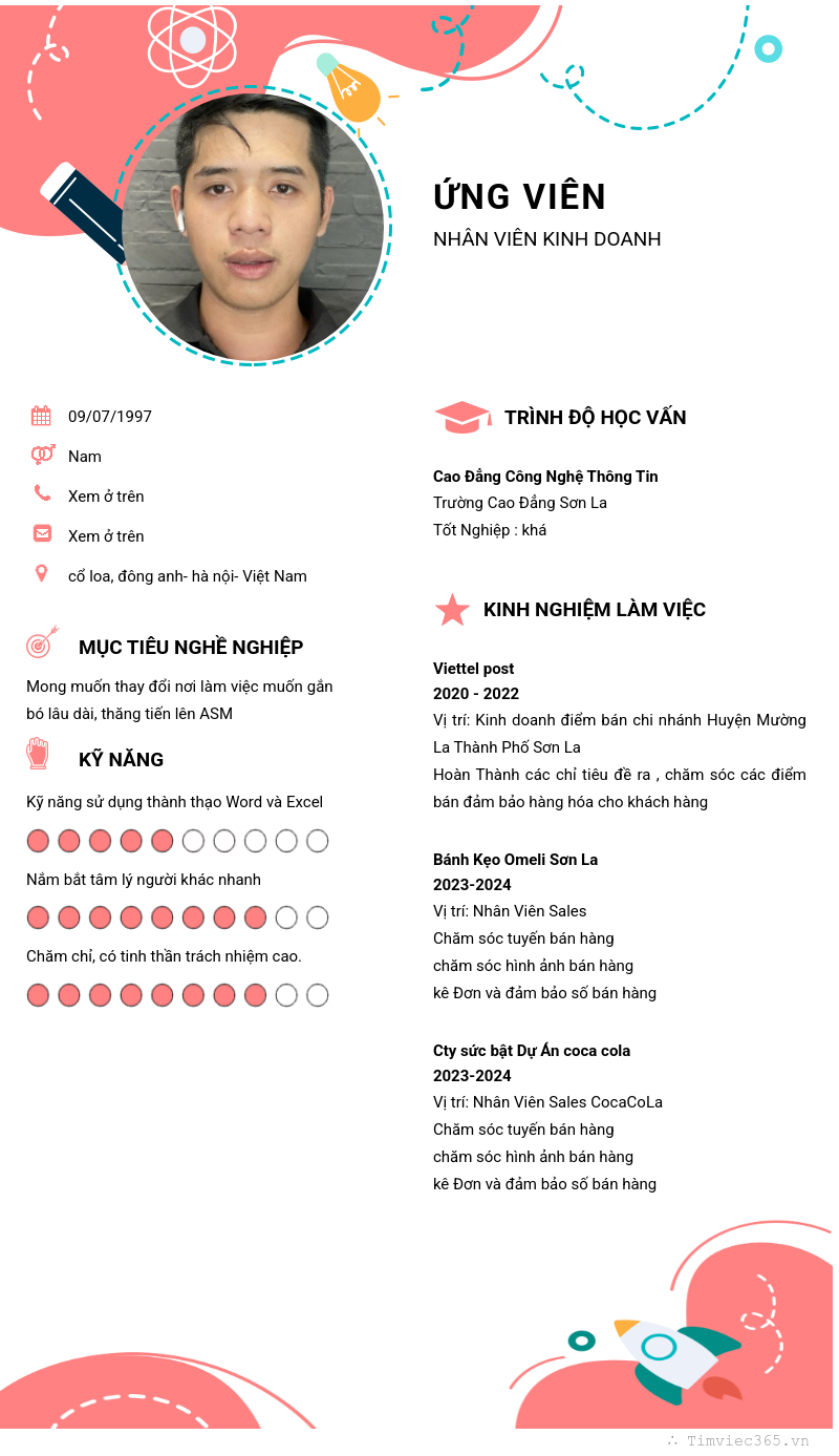 CV ứng viên