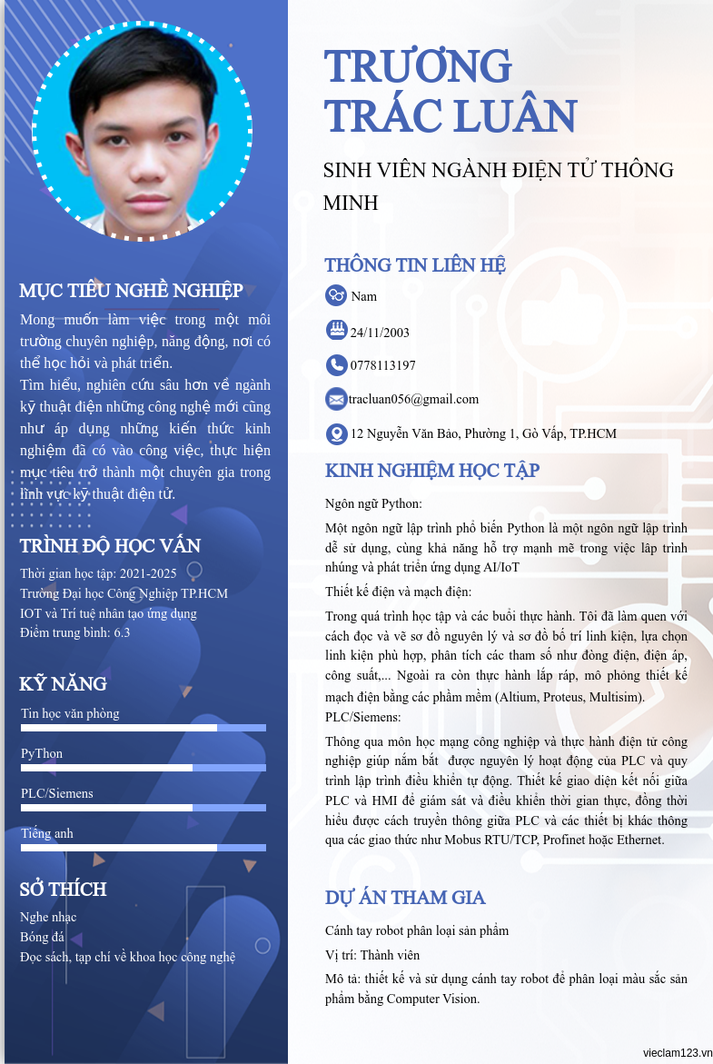 CV ứng viên
