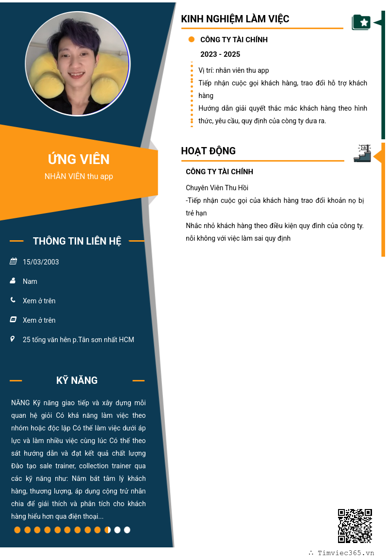 CV ứng viên