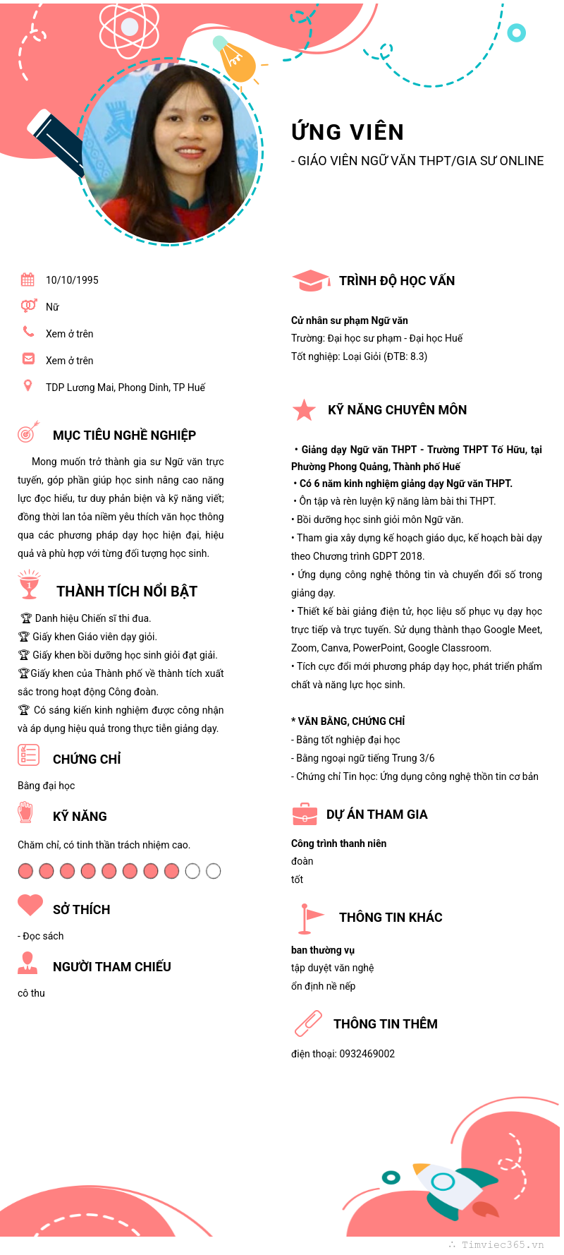 CV ứng viên
