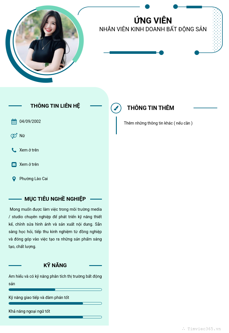 CV ứng viên