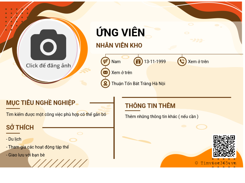 CV ứng viên