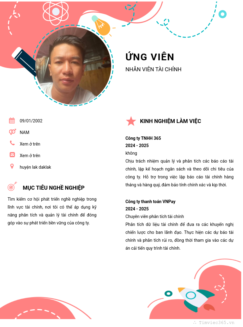 CV ứng viên