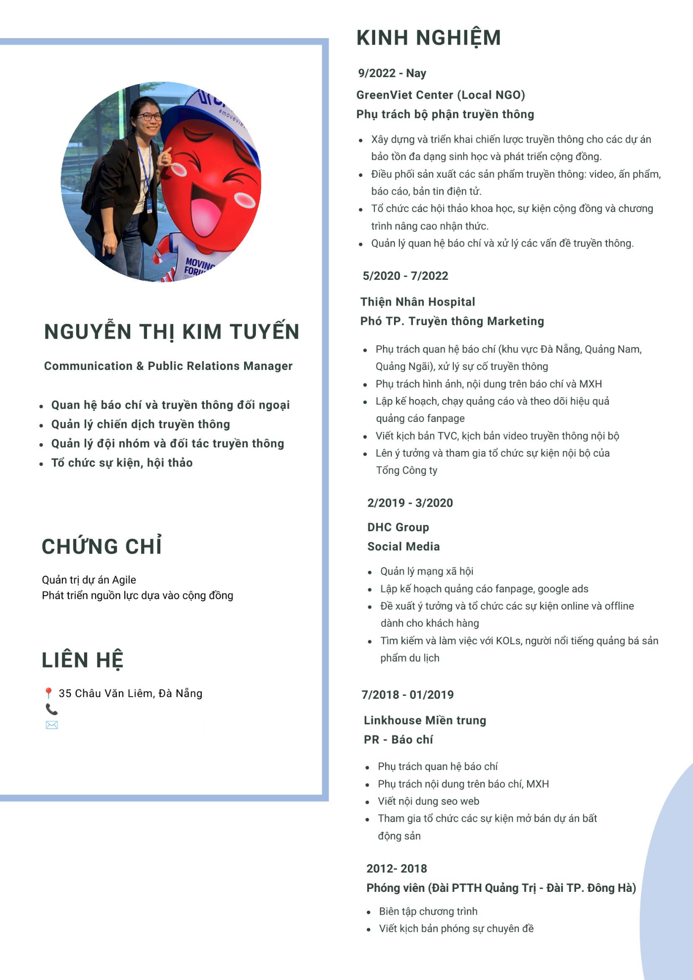 CV ứng viên