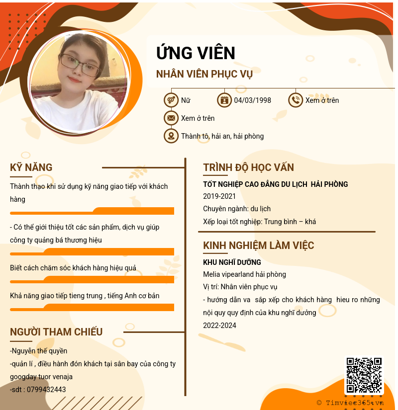 CV ứng viên