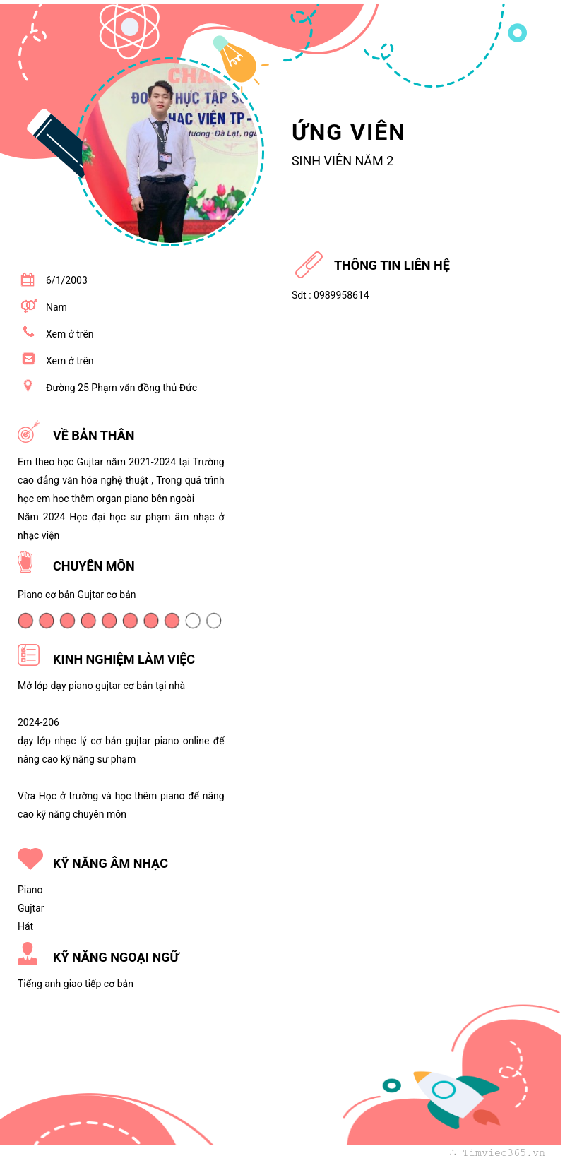 CV ứng viên