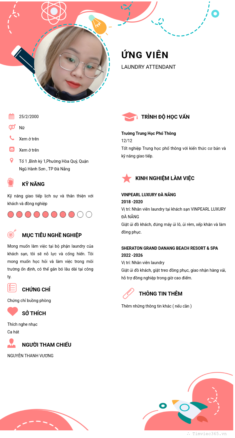 CV ứng viên
