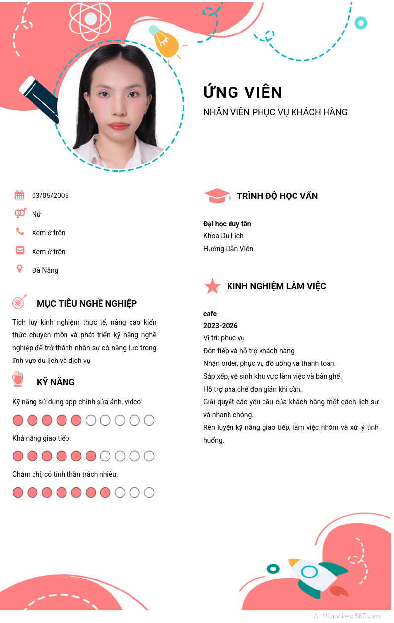 CV ứng viên