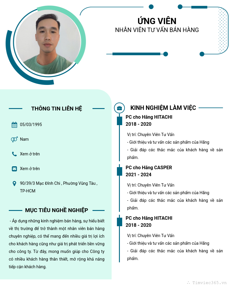 CV ứng viên