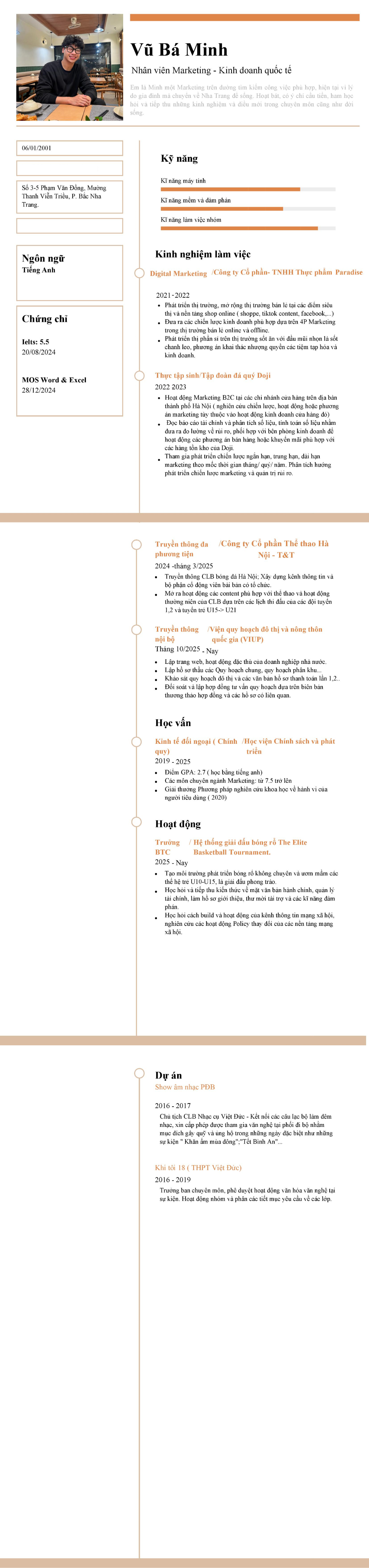 CV ứng viên