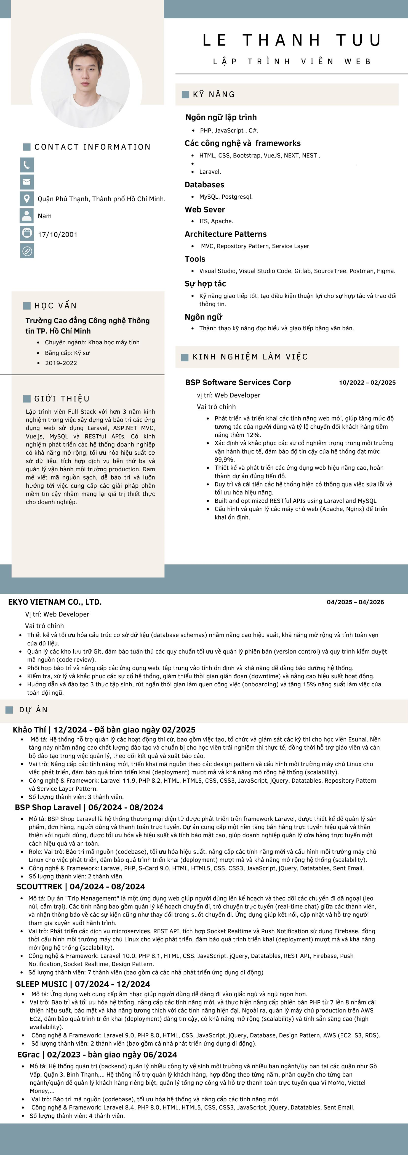 CV ứng viên