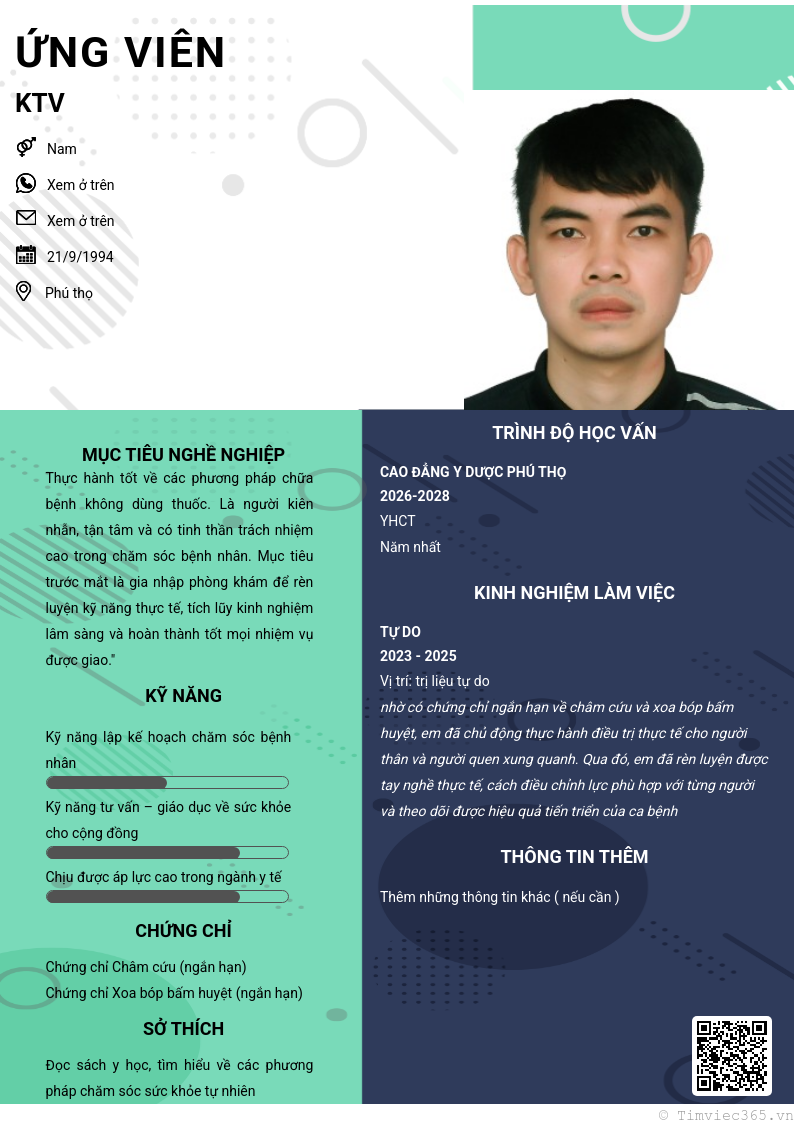 CV ứng viên