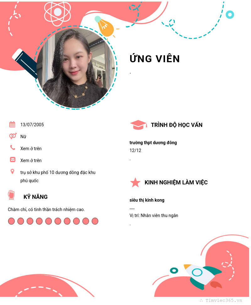 CV ứng viên