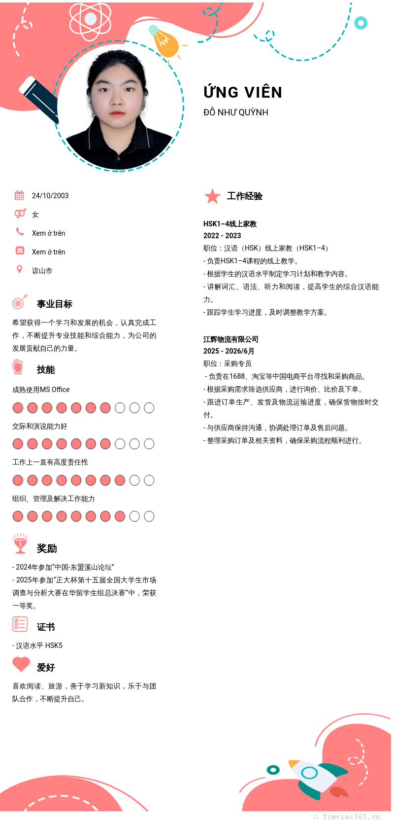 CV ứng viên