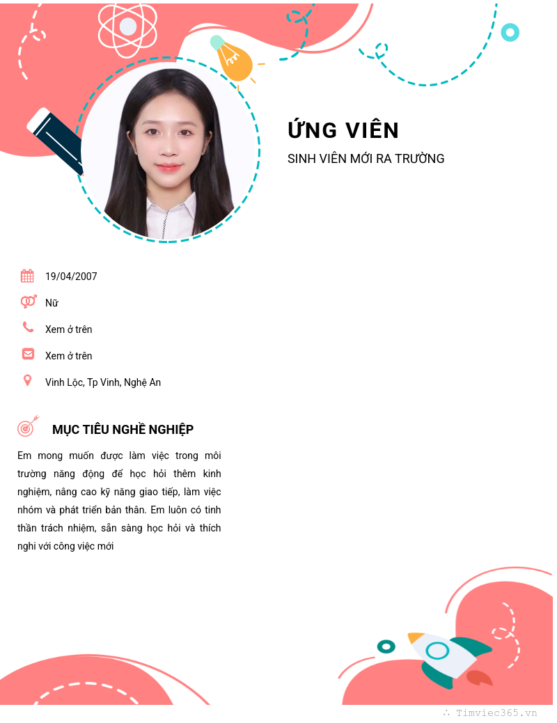 CV ứng viên