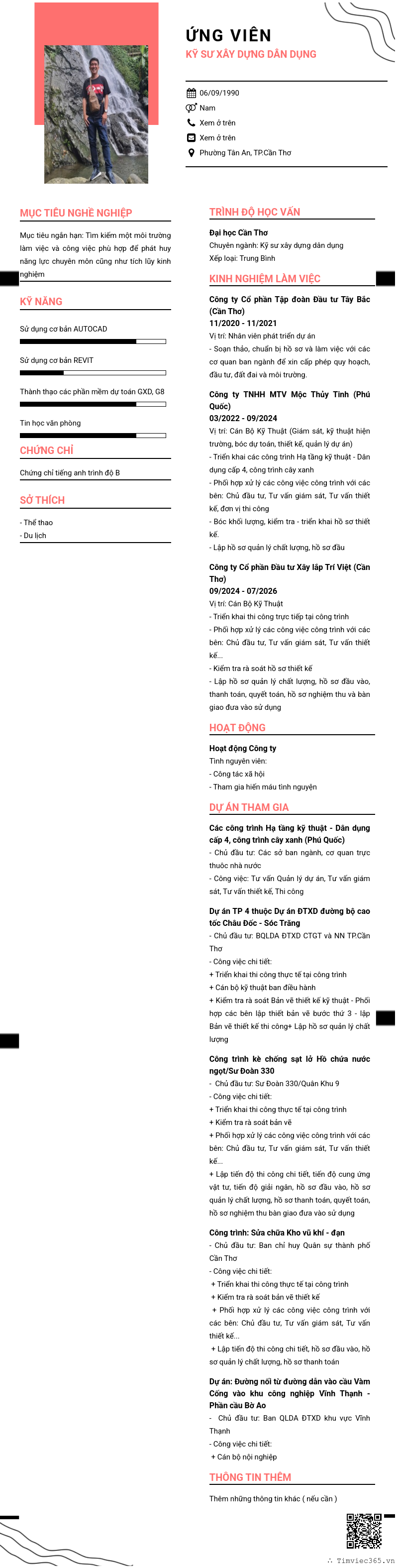 CV ứng viên