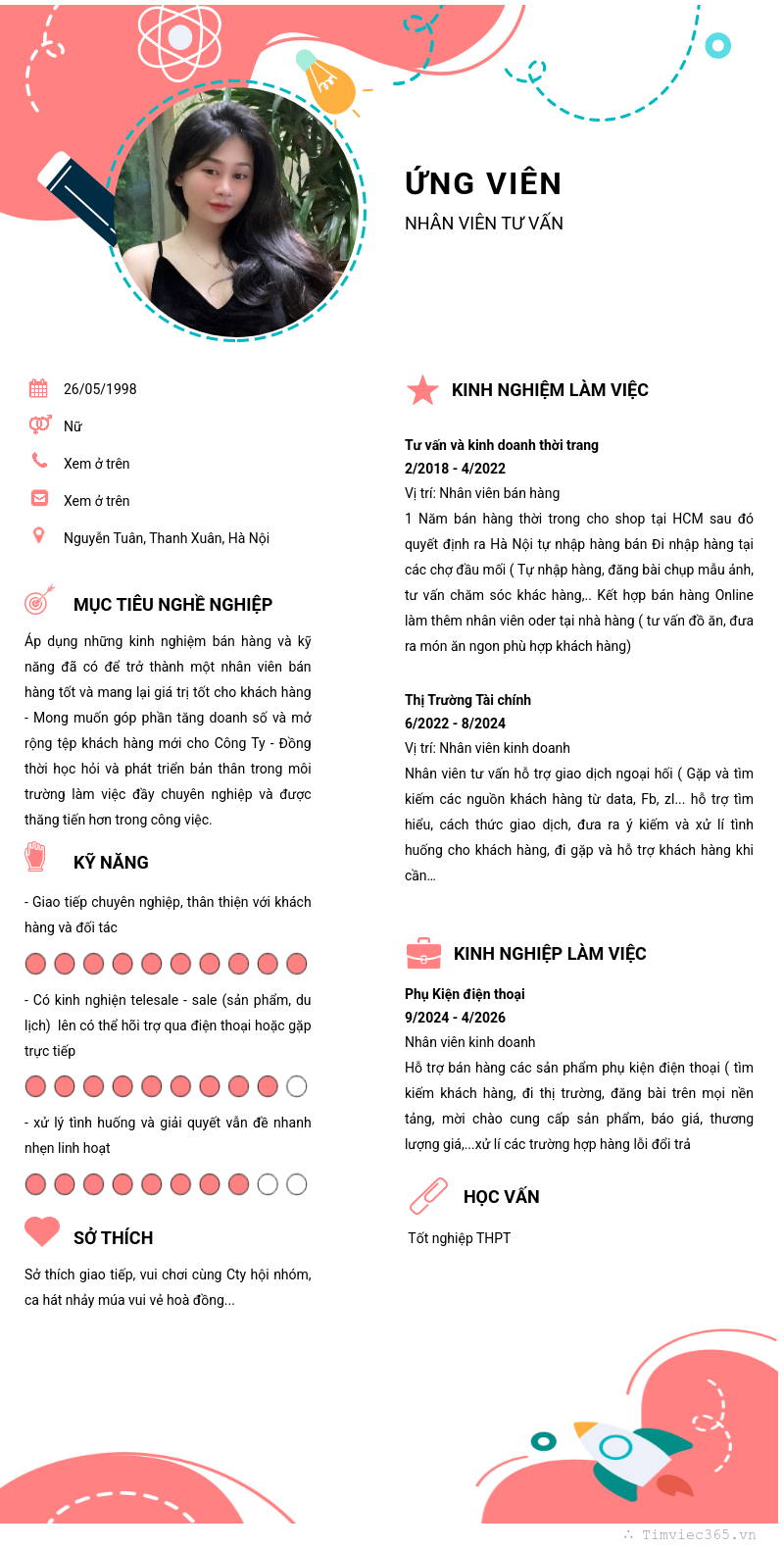 CV ứng viên