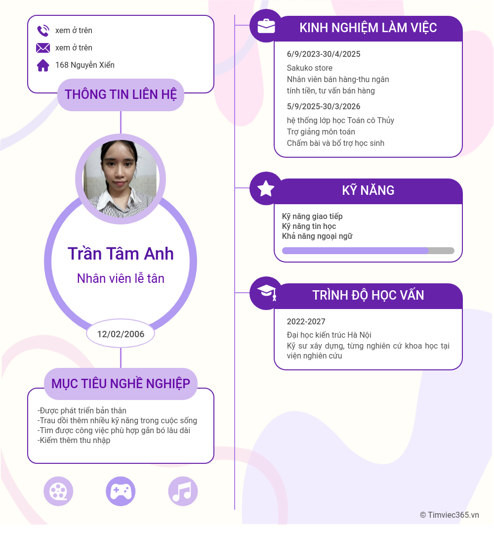 CV ứng viên