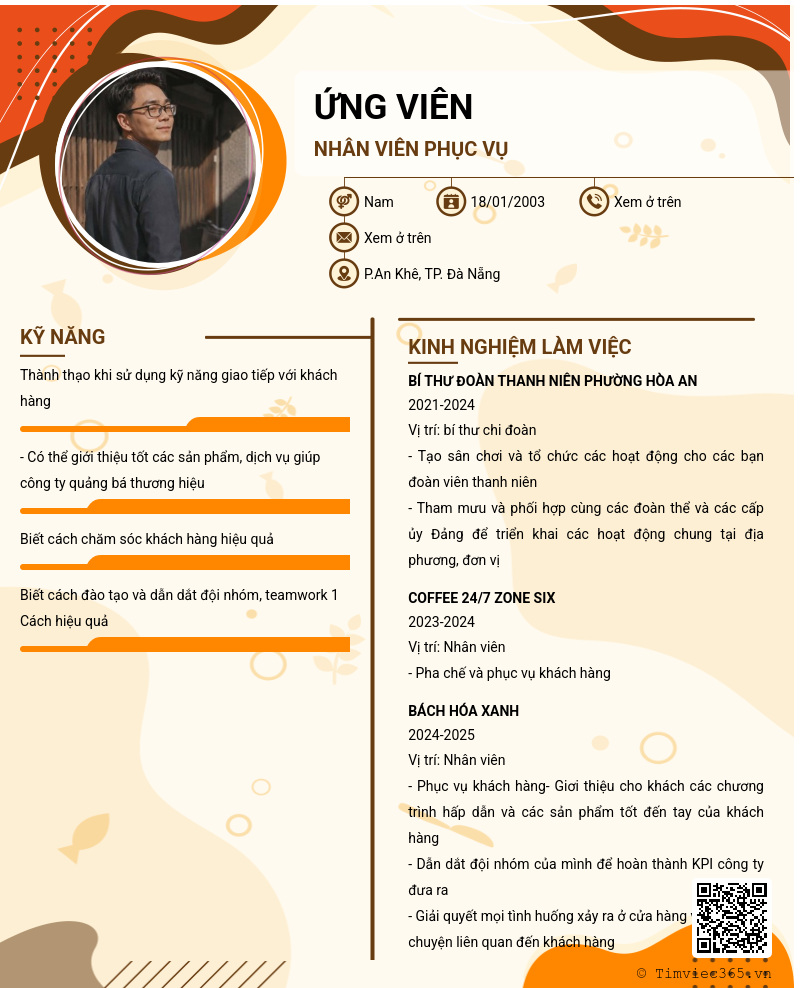 CV ứng viên