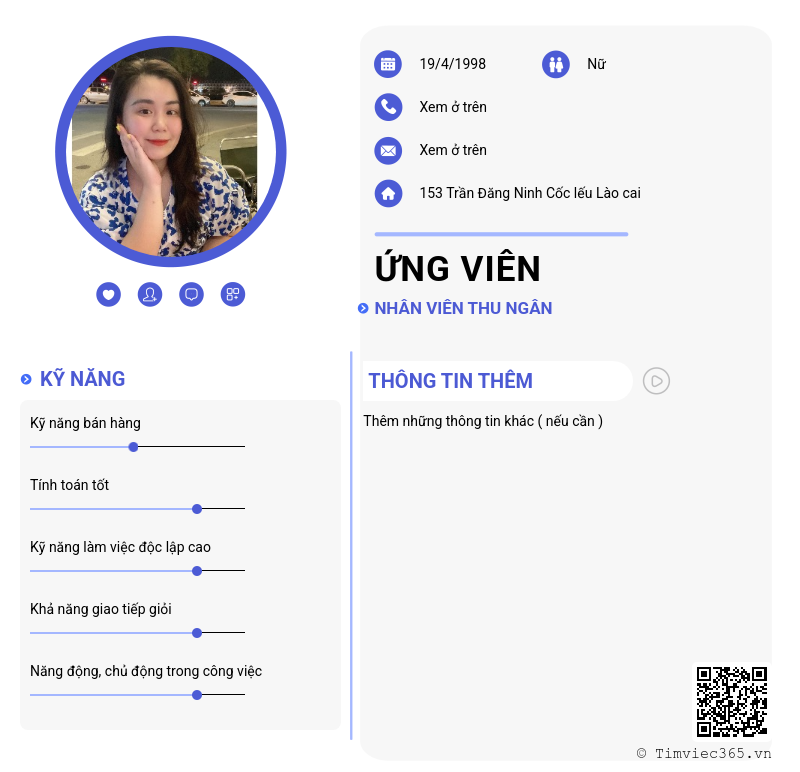 CV ứng viên