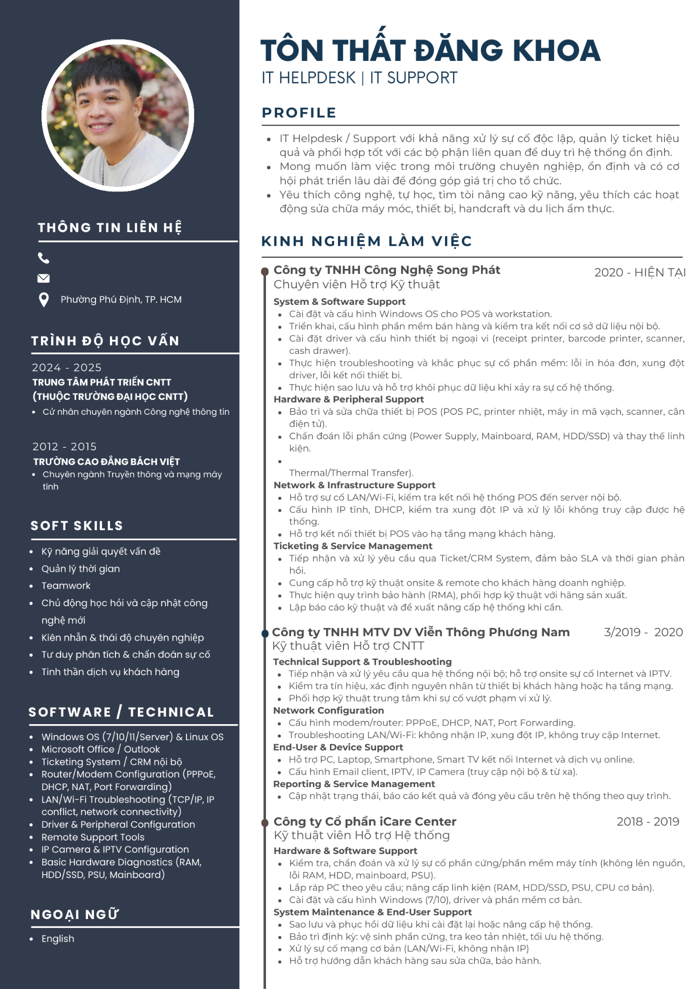 CV ứng viên