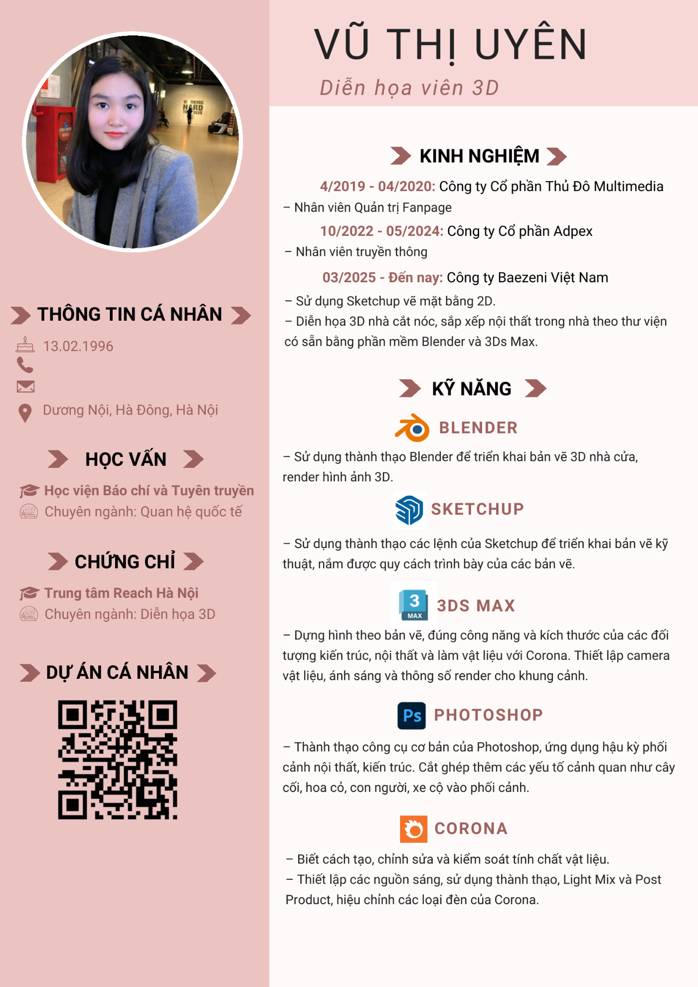 CV ứng viên