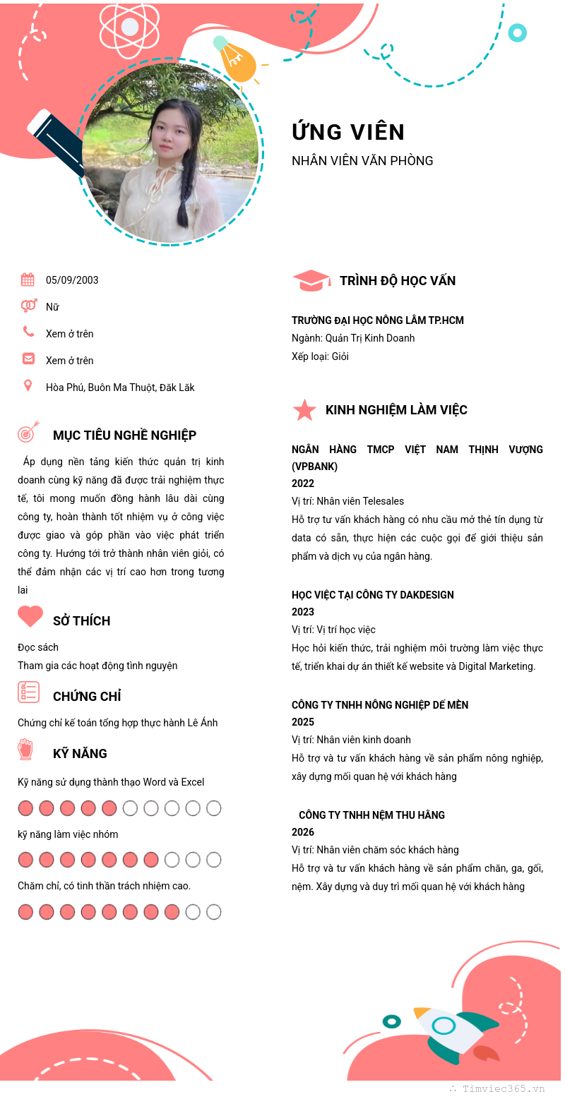CV ứng viên