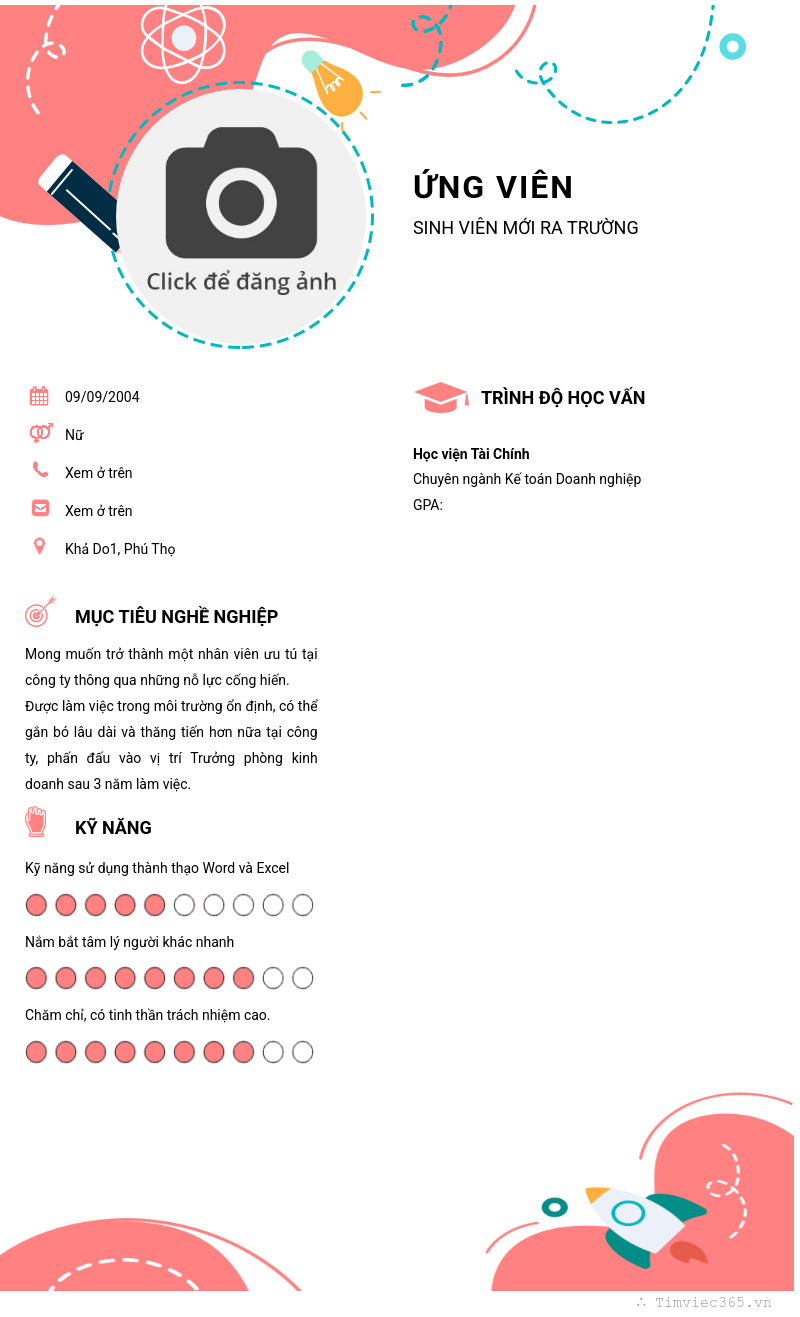CV ứng viên
