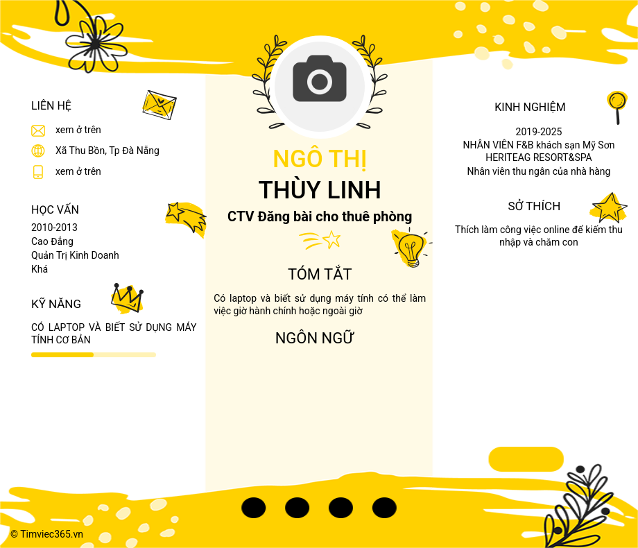CV ứng viên
