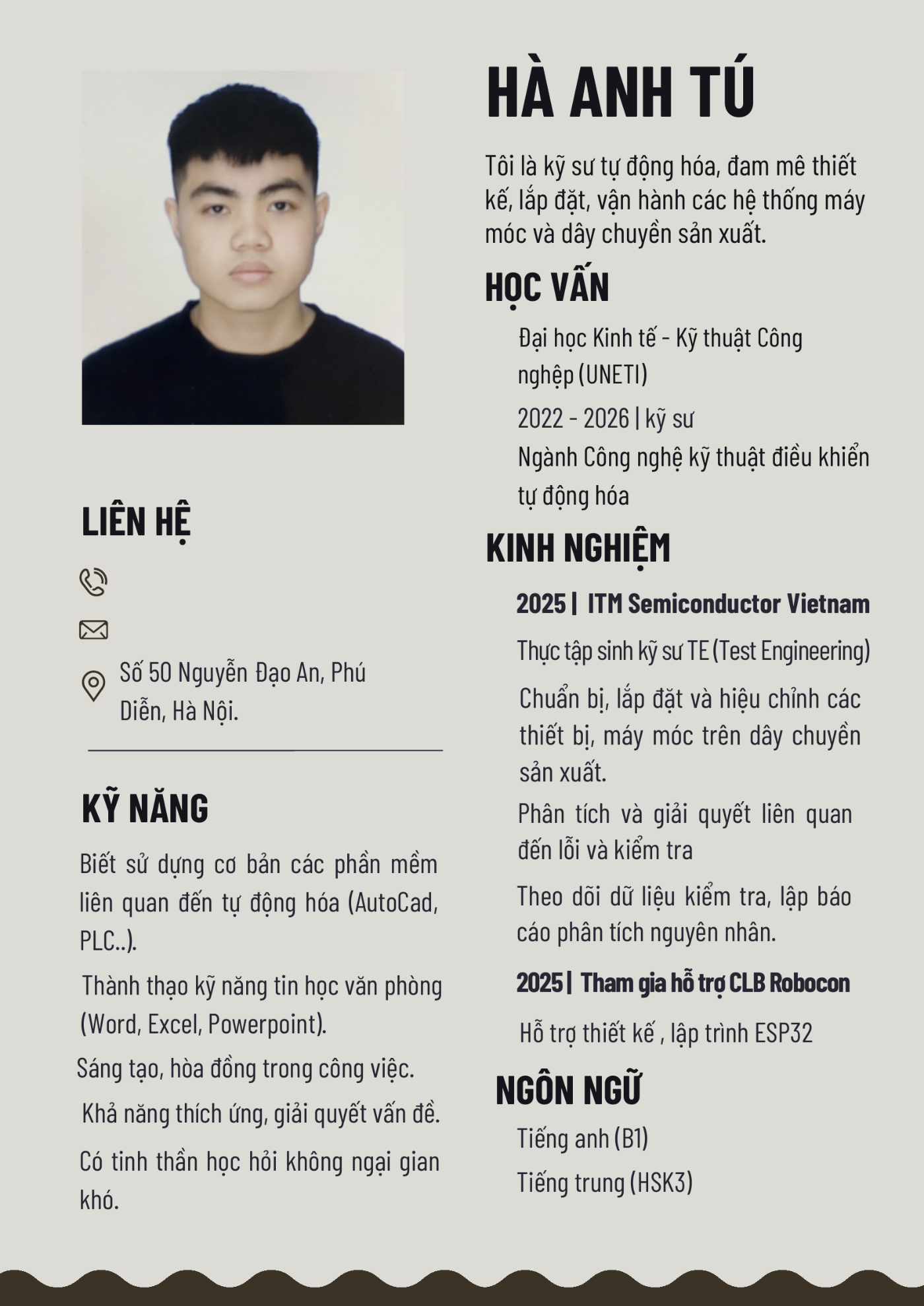 CV ứng viên