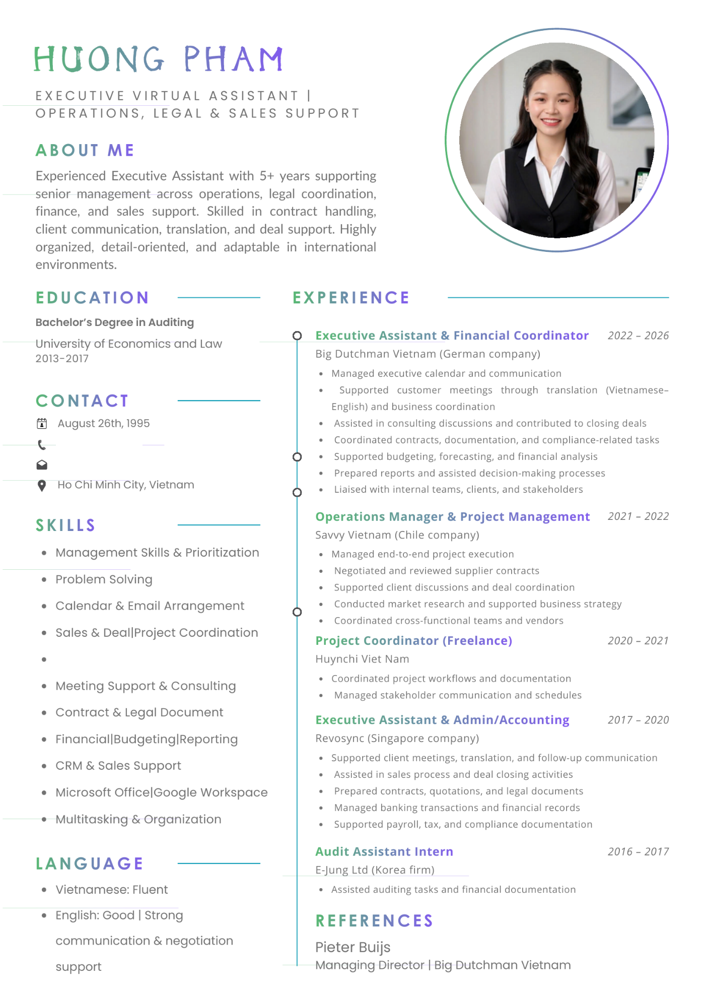 CV ứng viên