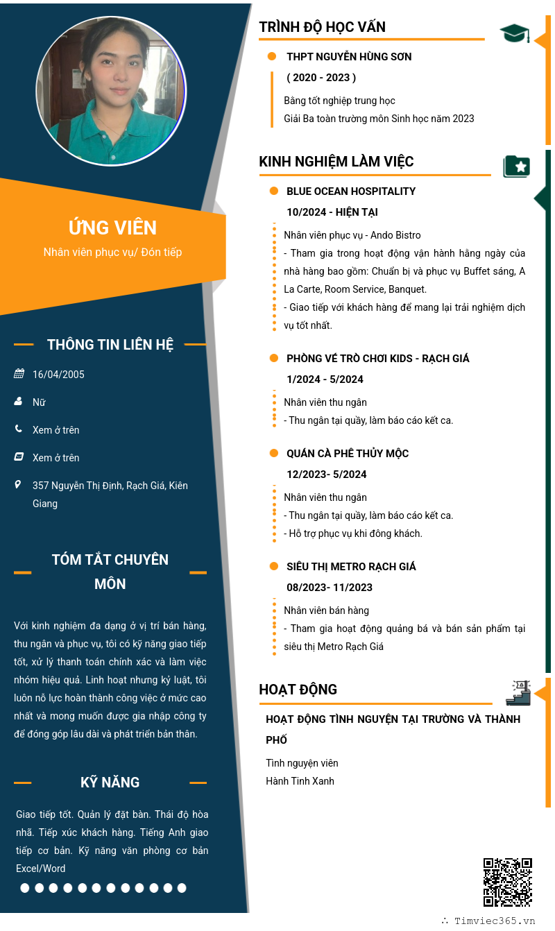 CV ứng viên