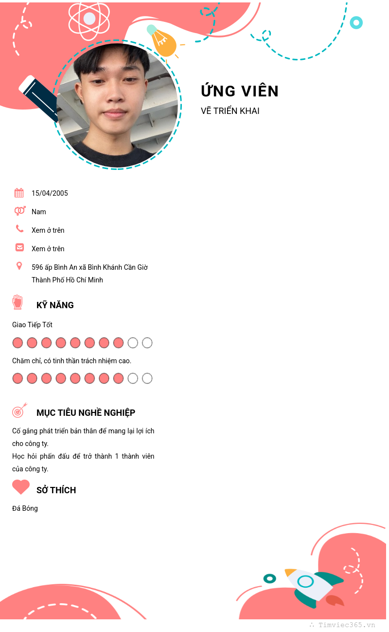 CV ứng viên