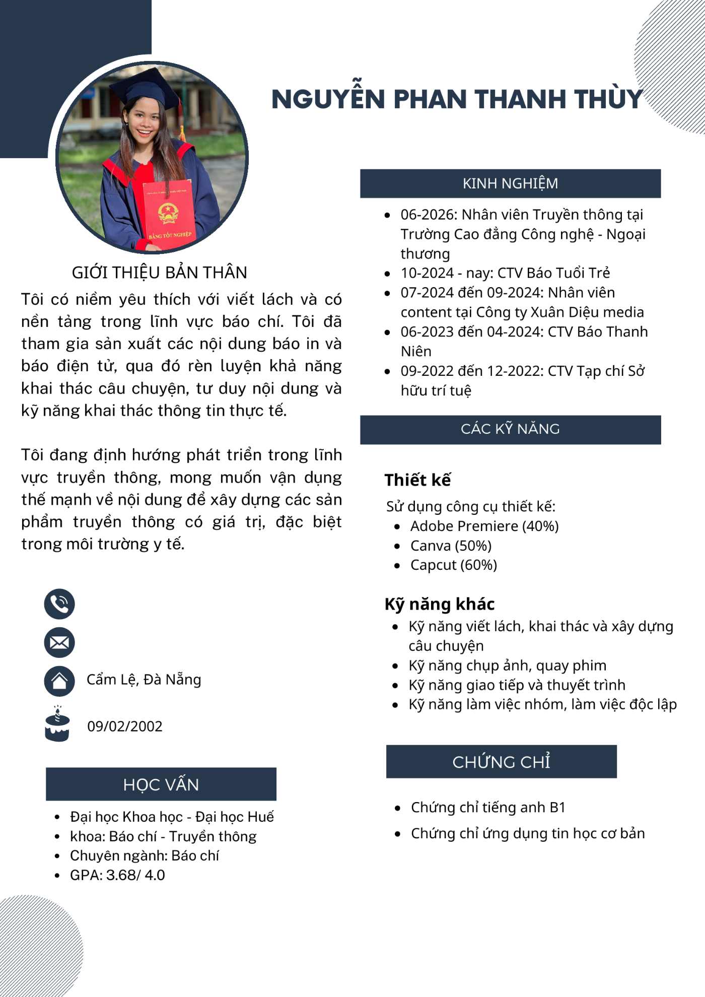 CV ứng viên