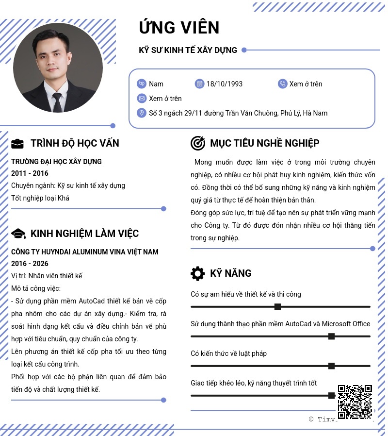CV ứng viên