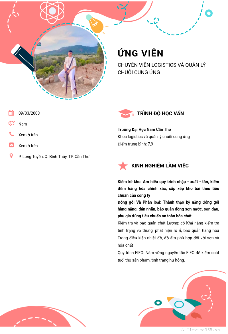CV ứng viên